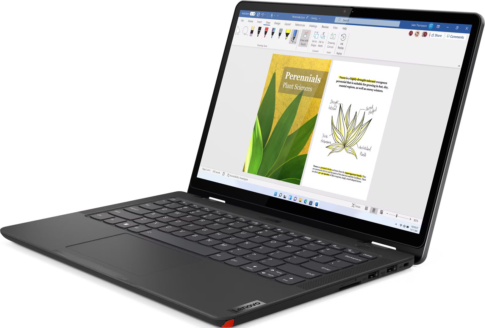 Lenovo 13w Yoga G2 AMD Ryzen 5 7530U 8GB 256GB WUXGA DOTYK WIN - obrazek 2