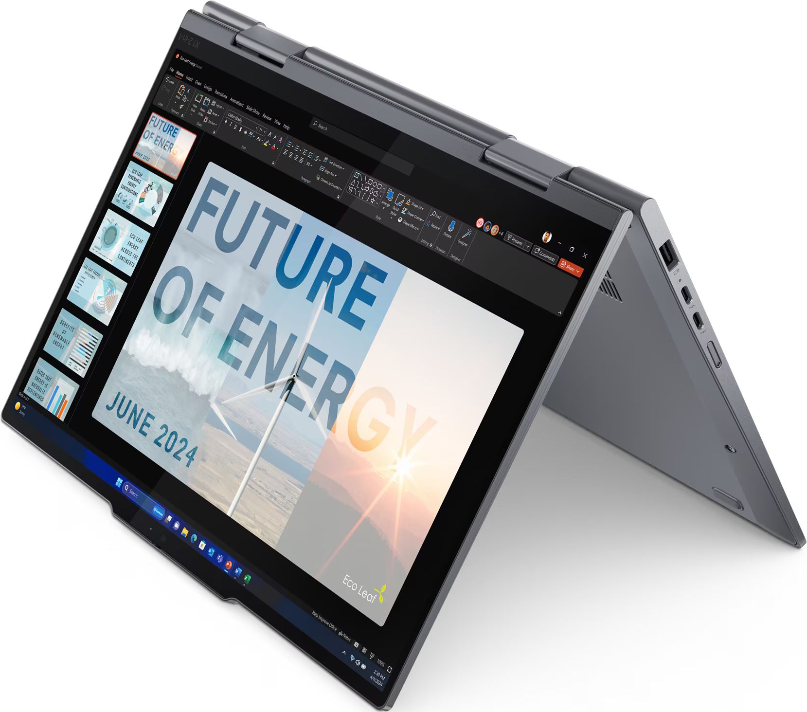 Laptop Lenovo ThinkPad X1 2-in-1 G9 Ultra 7 165U 32GB 512GB WUXGA W11P - obrazek 3