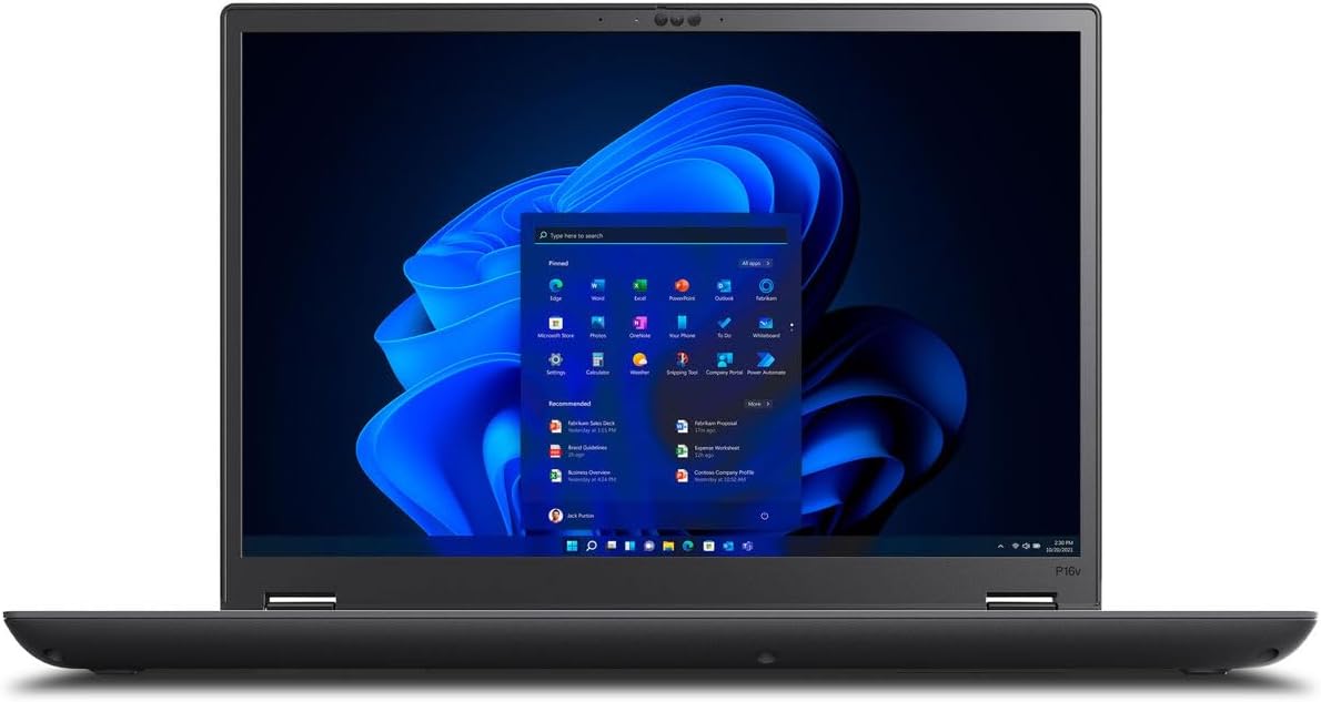 Laptop Lenovo ThinkPad P16v G2 Ultra 7 165H 32GB 1TB+1TB WUXGA DOTYK W11P - obrazek 5