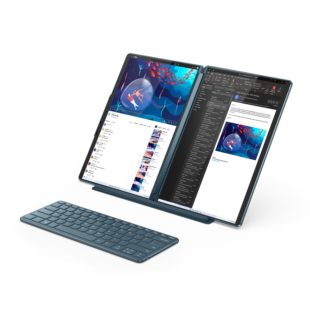 Yoga Book 9-13 Tidal T Intel Core Ultra 7 155U 16GB 1TB 2.8K DOTYK WIN - obrazek 5