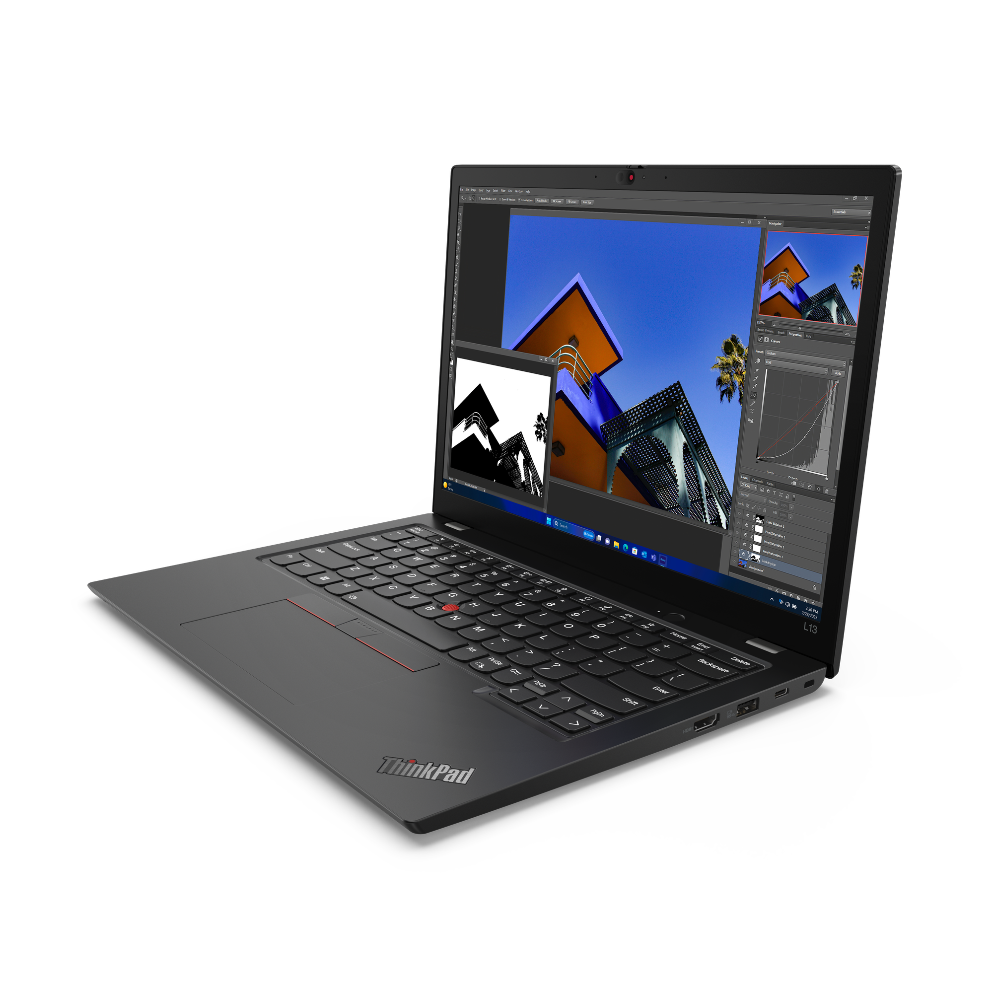 Lenovo ThinkPad L13 G5 Intel Core Ultra 7 155U 16GB 256GB WUXGA DOTYK WIN - obrazek 2