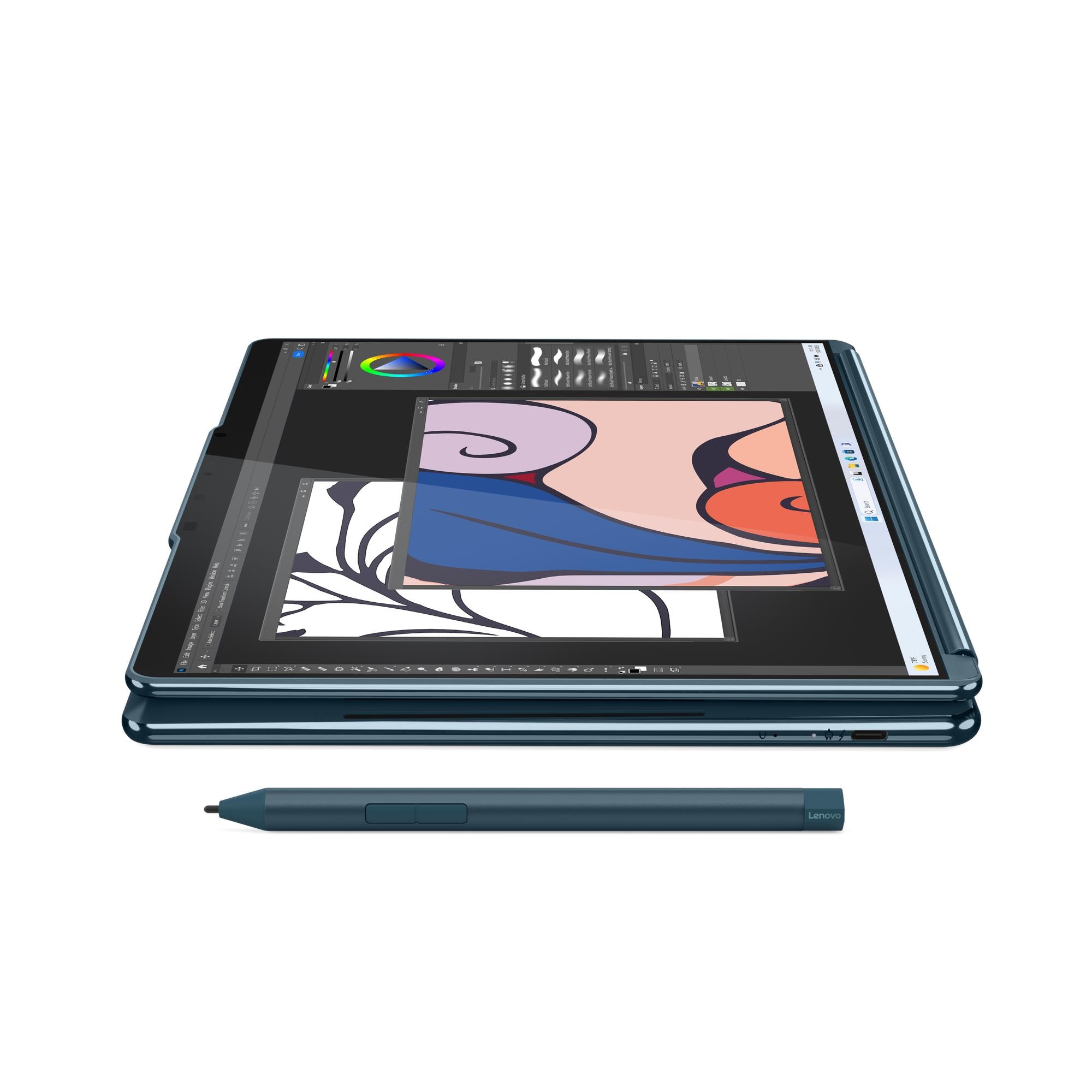 Yoga Book 9 13IMU9 Intel Core Ultra 7 155U 16GB 1TB 2.8K DOTYK WIN - obrazek 3