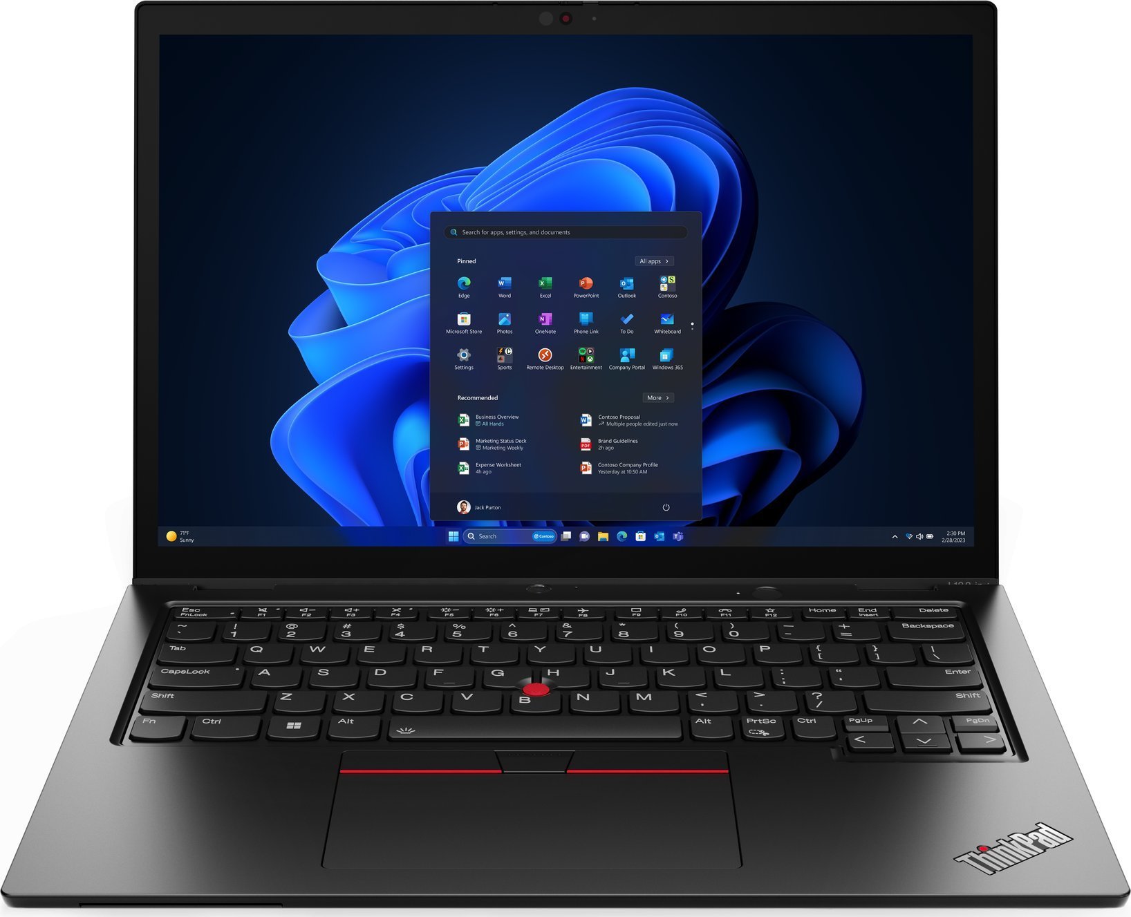 Lenovo ThinkPad L13 2-in-1 G5 Ultra 5 125U 16GB 512GB WUXGA DOTYK W11P - obrazek 2