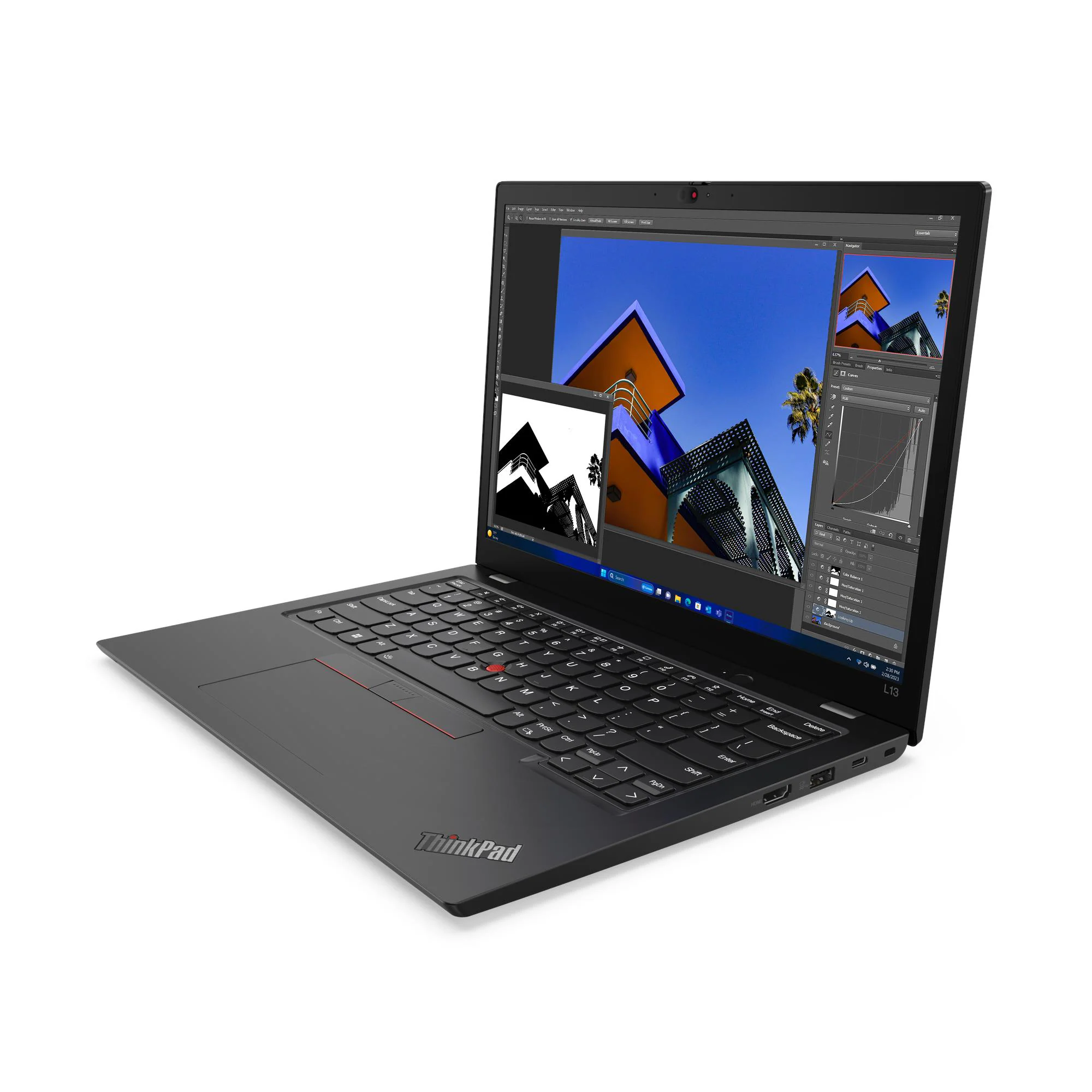 Laptop Lenovo ThinkPad L13 G5 Ultra 7 155U 16GB 1TB WUXGA DOTYK W11P - obrazek 2