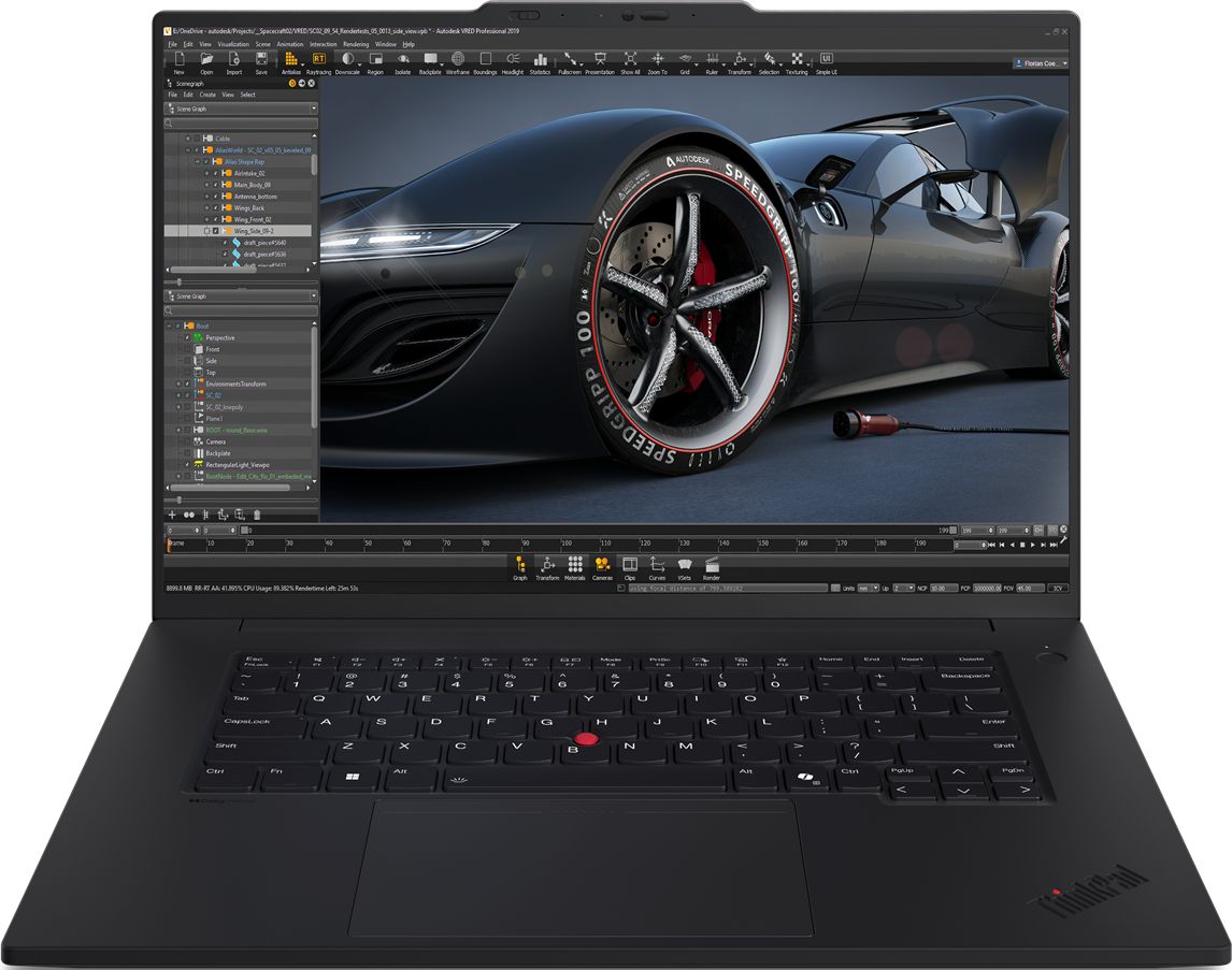 ThinkPad P1 G7 Intel Core Ultra 7 165H 64GB 1TB WQXGA RTX 2000 Ada WIN
