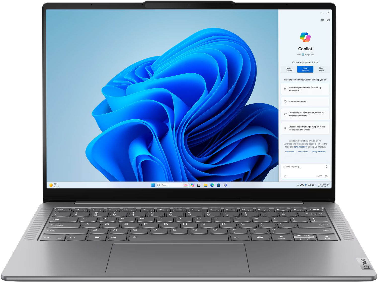 Laptop Lenovo Yoga Slim 7 14IMH9 Ultra 7 155H 16GB 512GB WUXGA W11 Home - obrazek 2