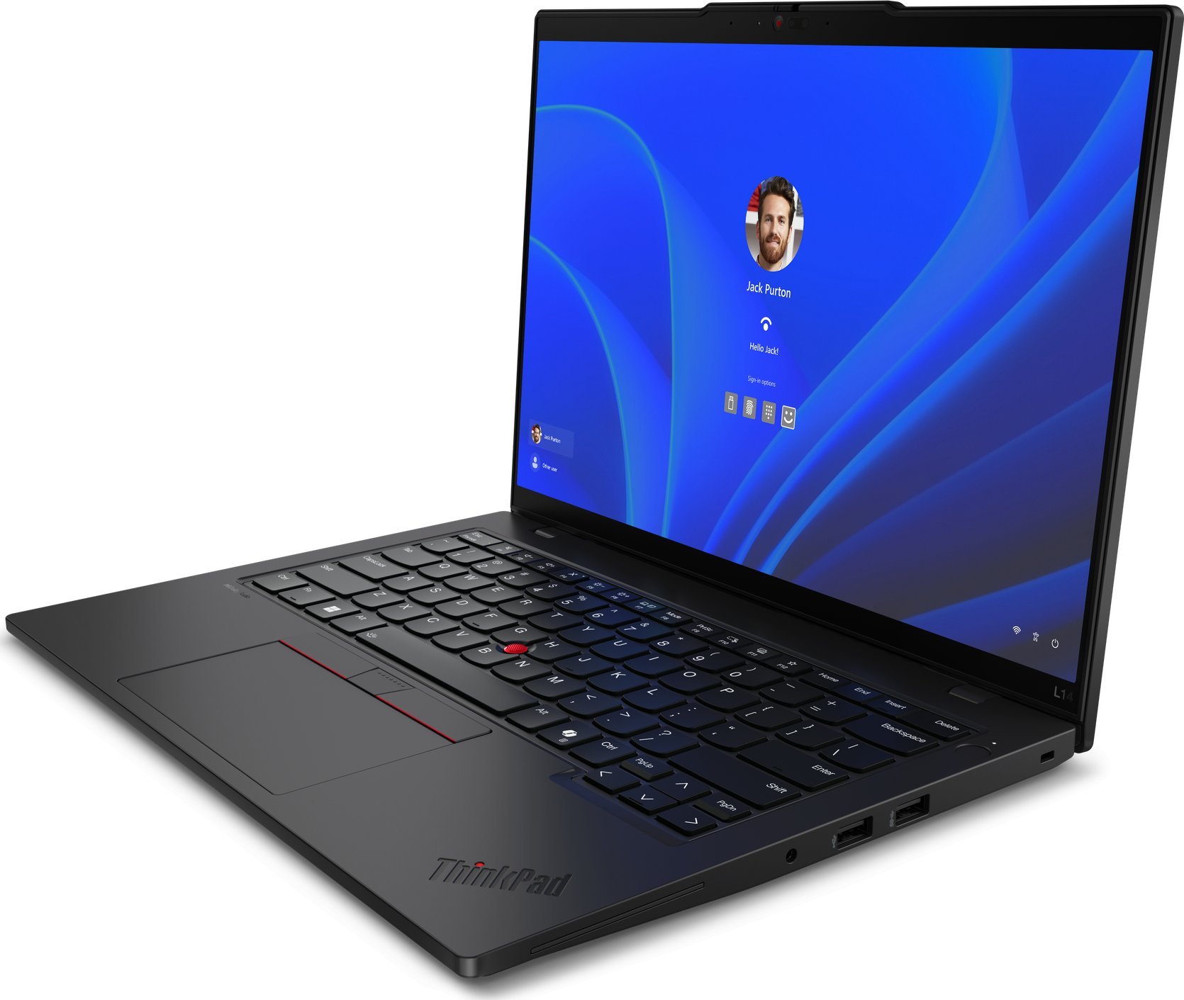 Laptop Lenovo ThinkPad L14 G5 AMD R7 Pro 7735U 16GB 256GB W11P - obrazek 2