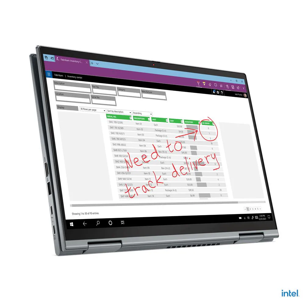 Laptop Lenovo Thinkpad X1 Yoga G6 i7-1185G7 32GB 512GB WUXGA W10P - obrazek 3